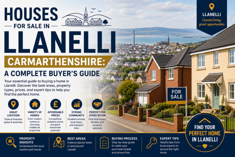 Houses for Sale in Llanelli, Carmarthenshire: A Complete Buyer’s Guide